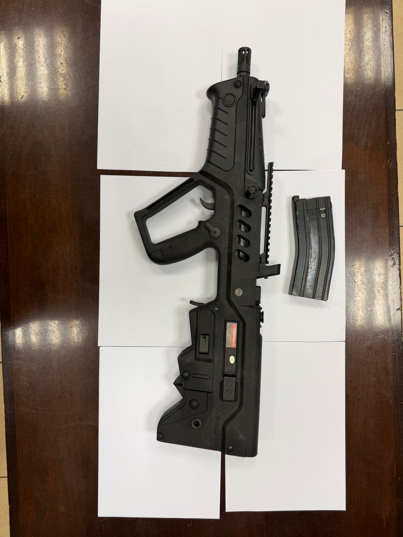 האמל״ח שנתפס 