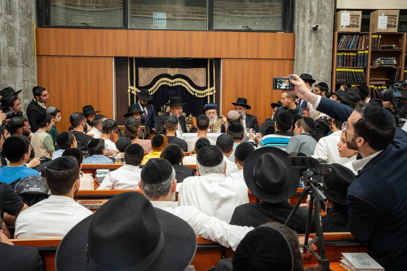 עצרת ככלות השבעה על רבי ראובן פנחס זצ"ל