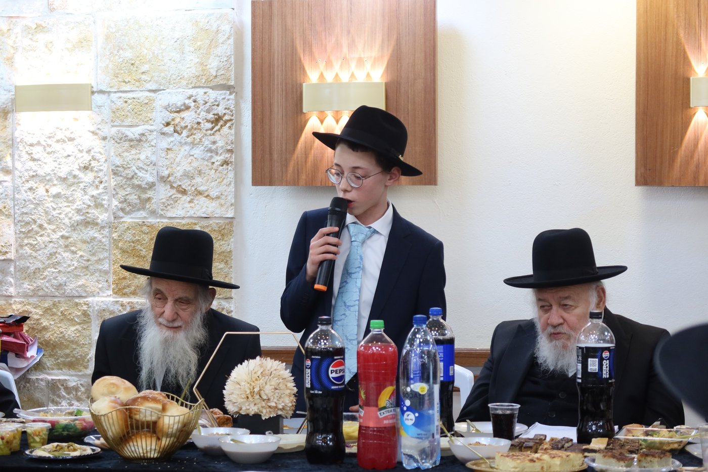 שמחת בר המצווה לנין רבי אברהם יצחק קוק