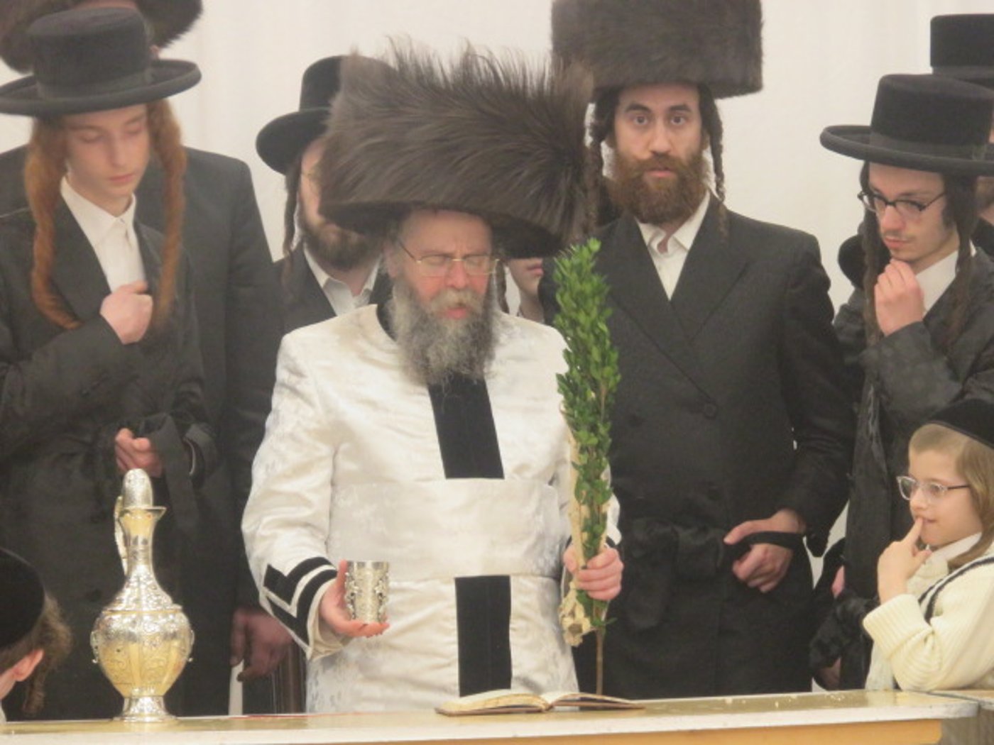 האדמו''ר מקרעטשניף סיגעט ווילאמסבורג בביקור במונורו