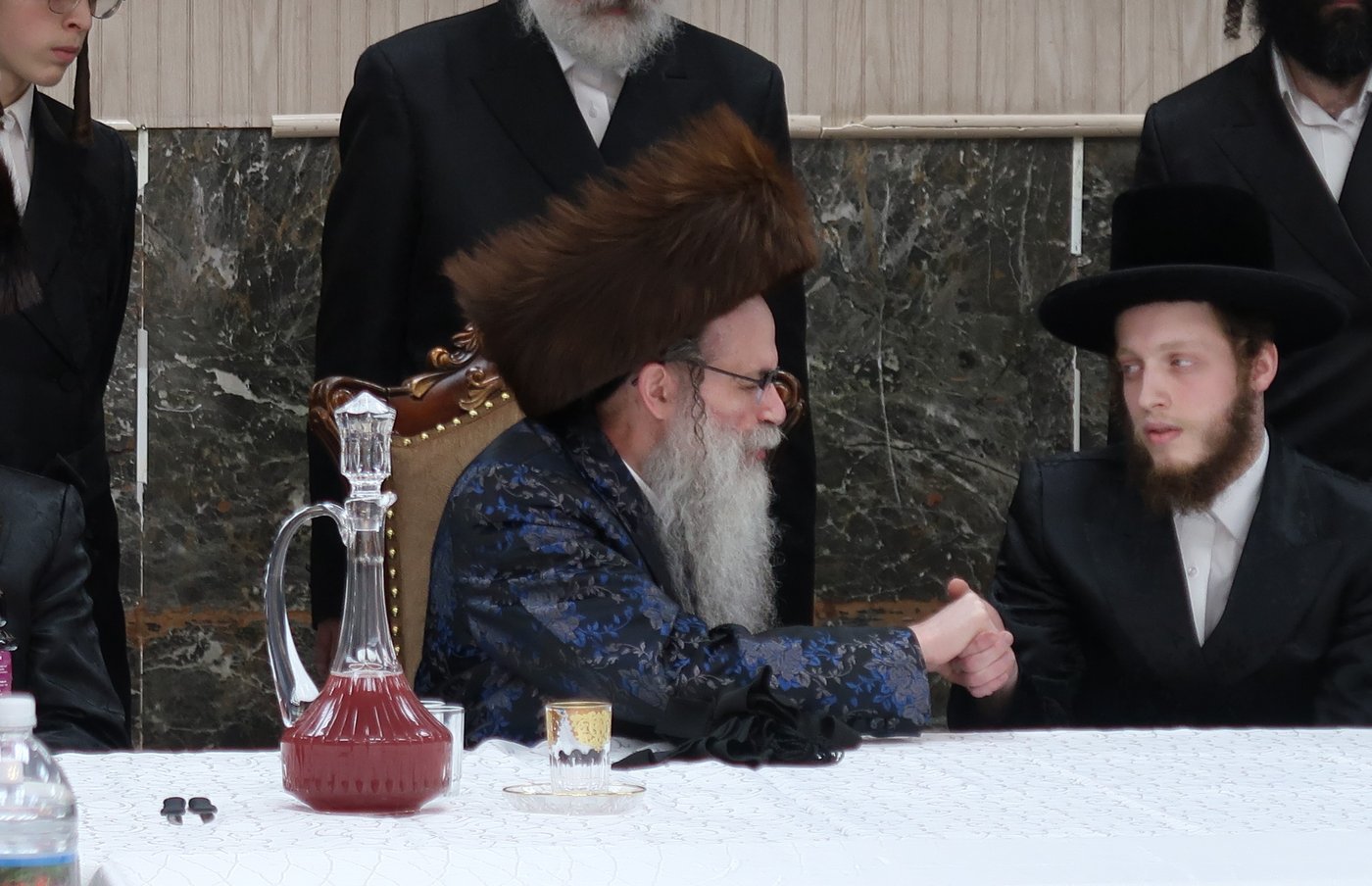 שמחת הווארט של בן האדמו"ר מצאנז זוועהיל