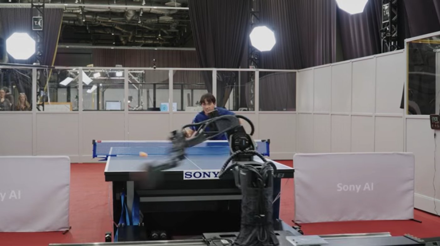 הרובוט במהלך משחק