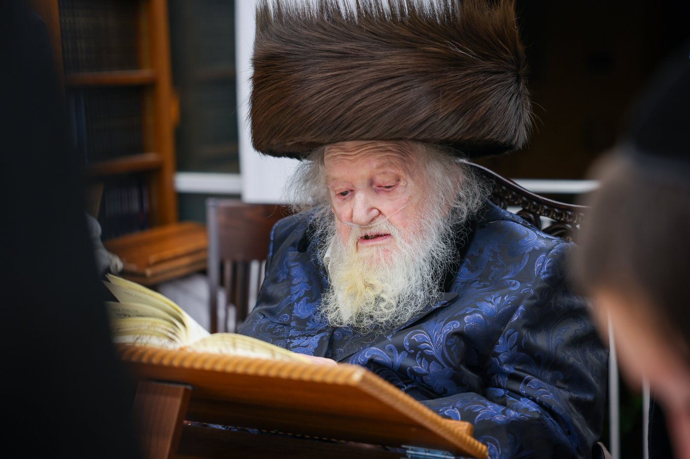 ערב ומוצאי שבת אצל הגר"מ שטרנבוך