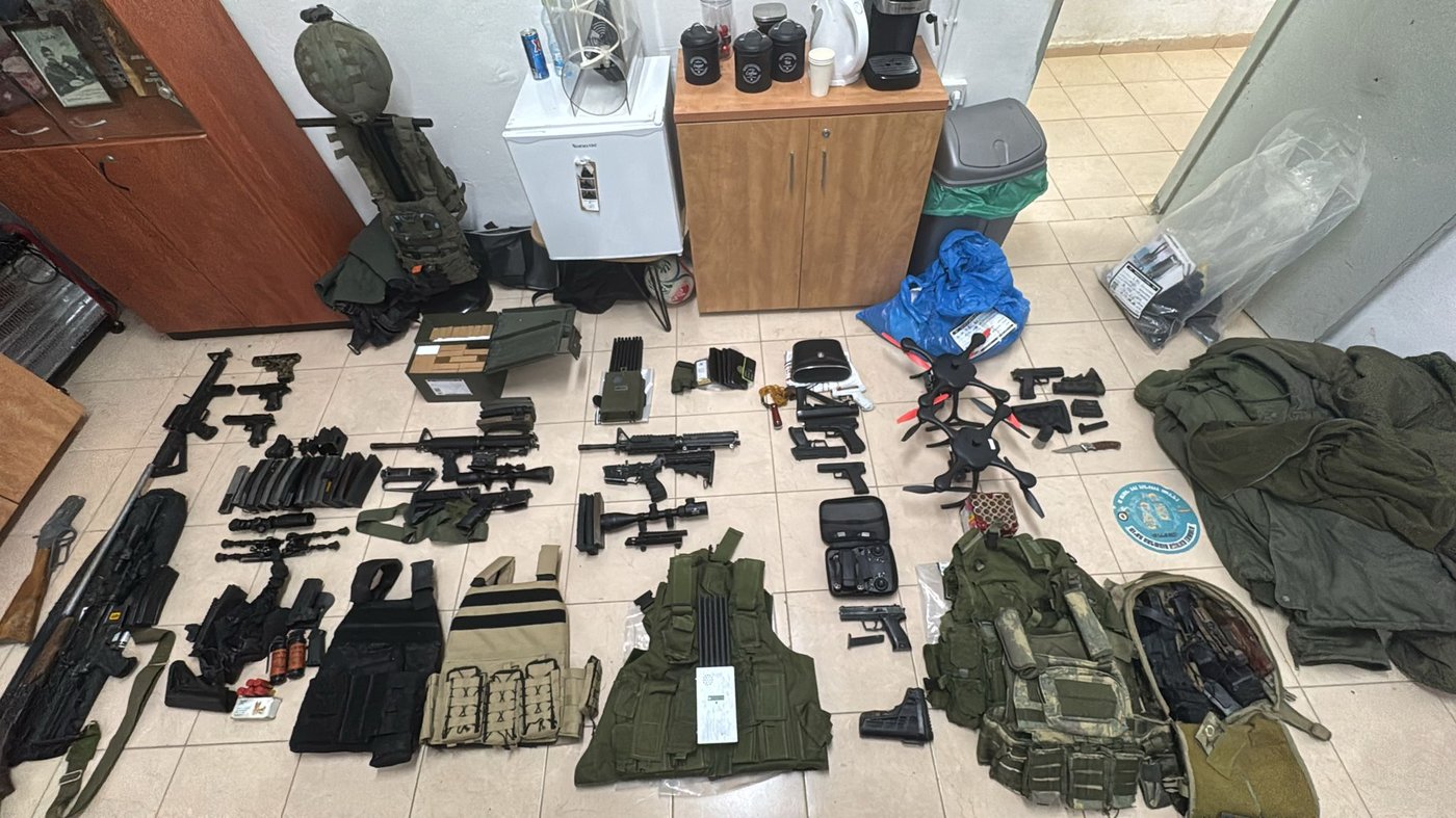 החרמת אמל"ח ביהודה ושומרון