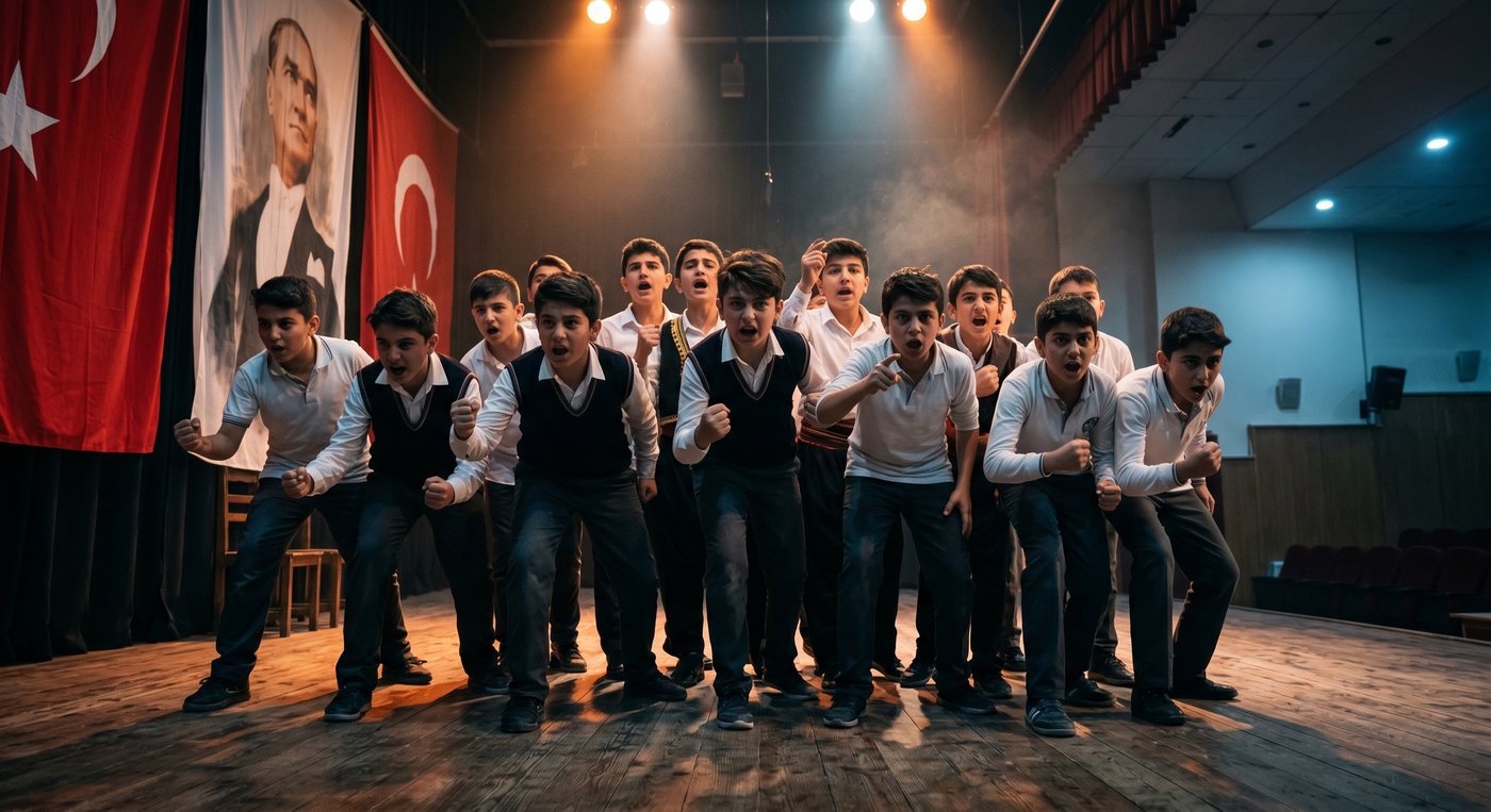 דור של שנאה: ילדי בתי ספר בטורקיה קורעים דגלי ארה"ב וישראל בעידוד המורים 