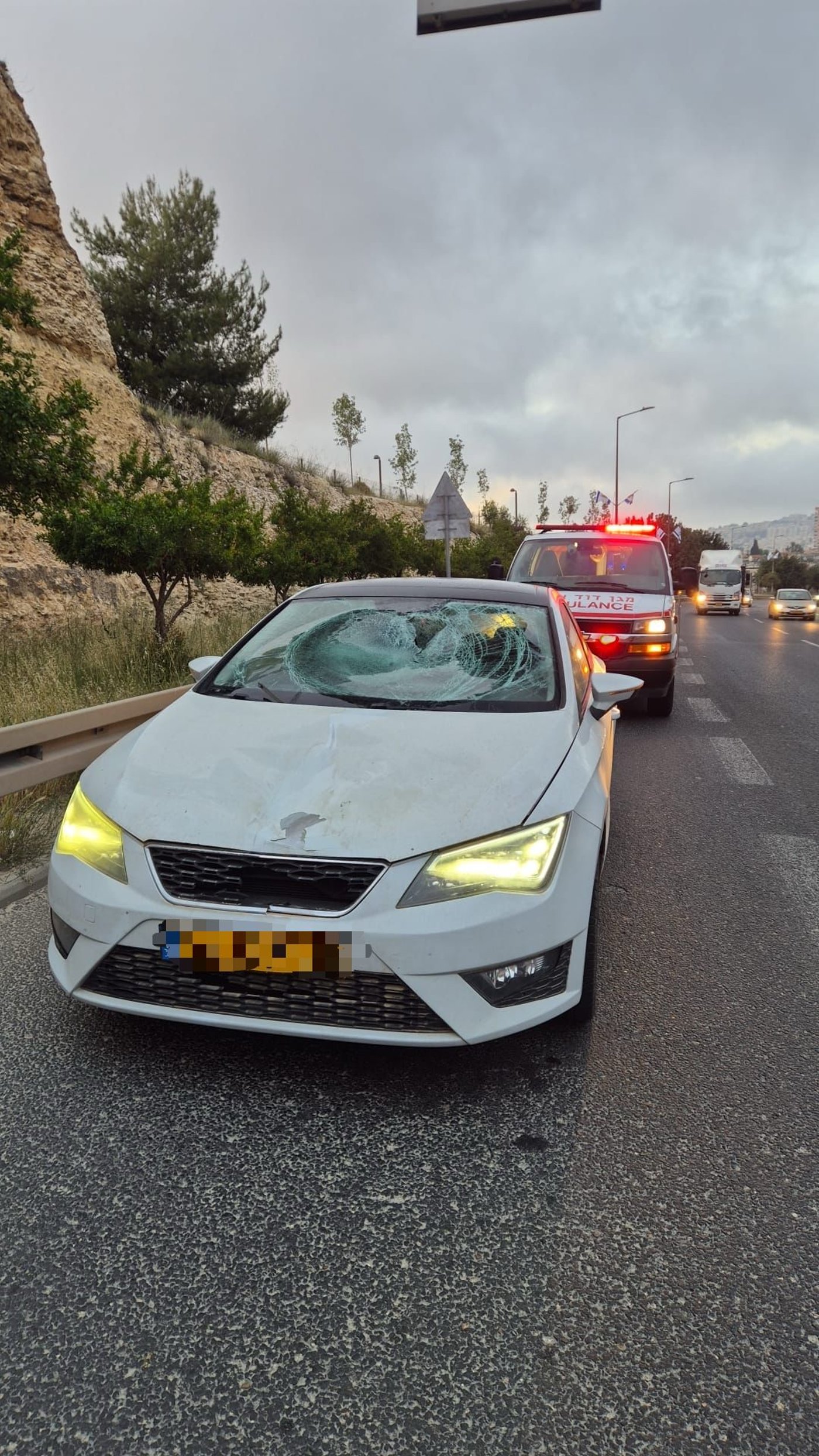 זירת התאונה, הבוקר