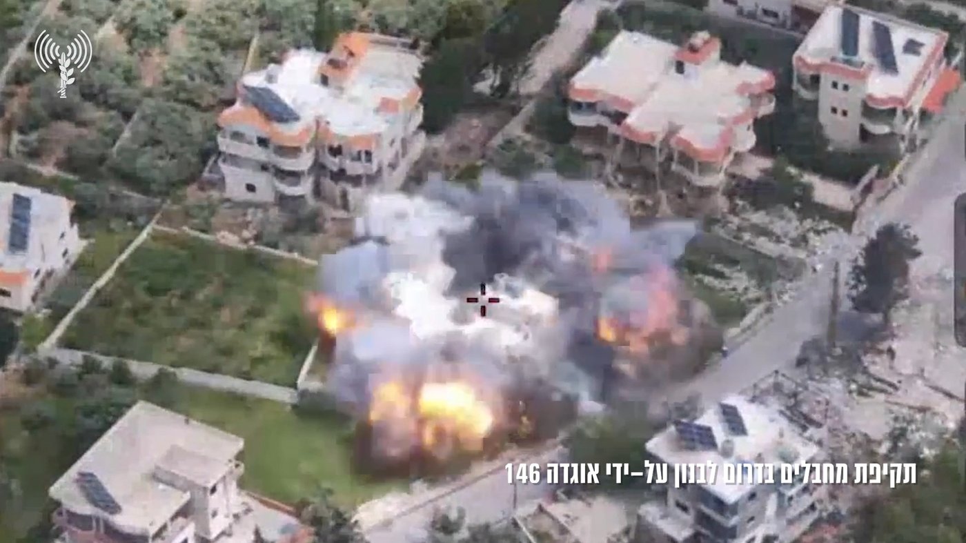 תיעוד מלבנון: לוחמי חטיבת גבעתי מחסלים מחבלי חיזבאללה | צפו 