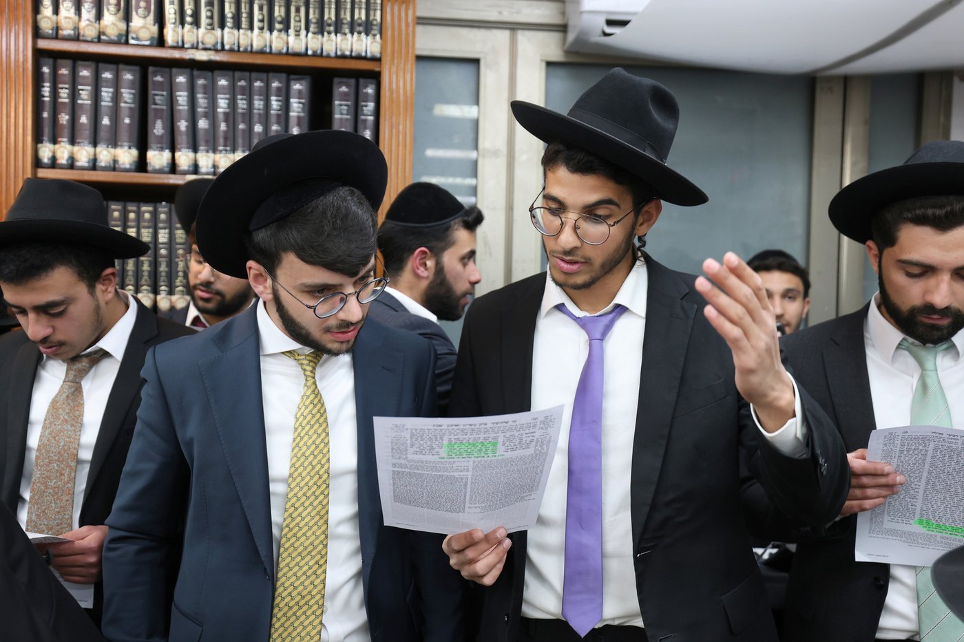 הגר"מ צדקה בישיבת תורת אברהם