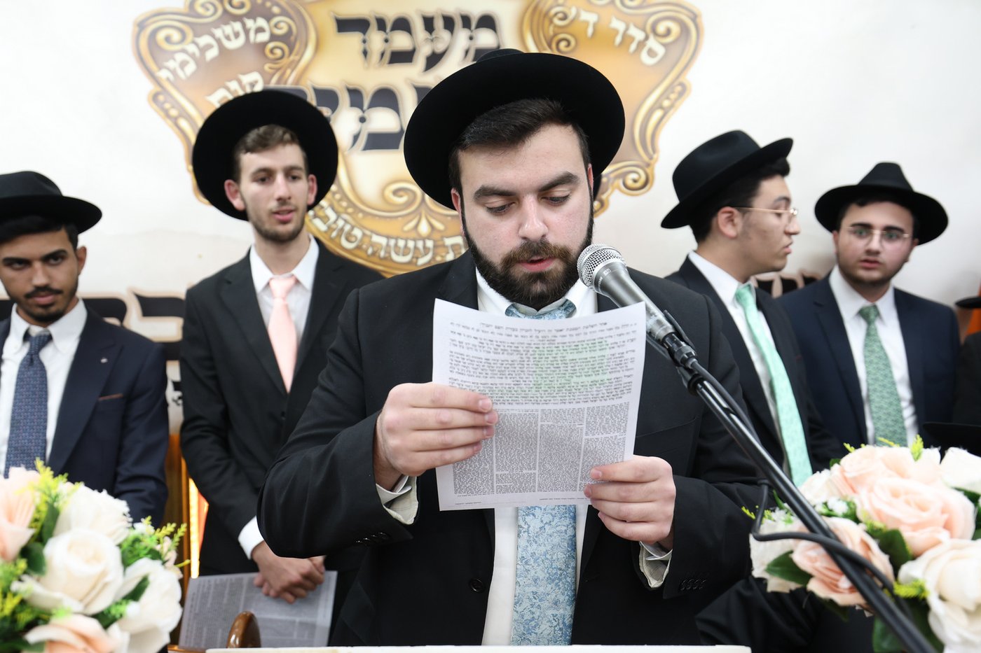 הגר"מ צדקה בישיבת תורת אברהם