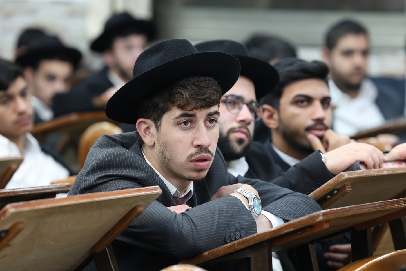 הגר"מ צדקה בישיבת תורת אברהם