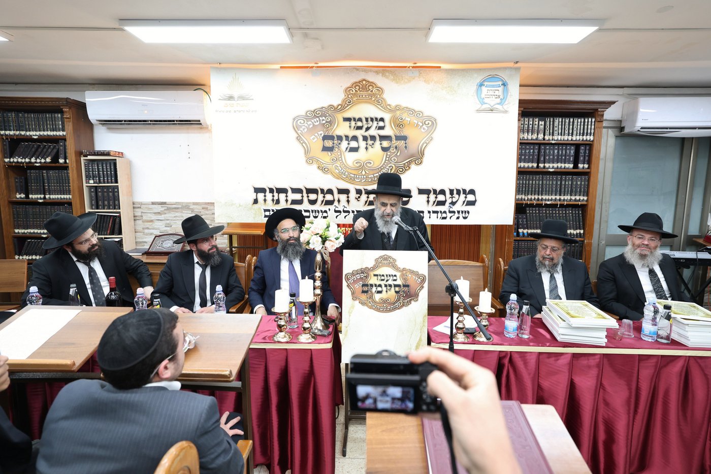 הגר"מ צדקה בישיבת תורת אברהם