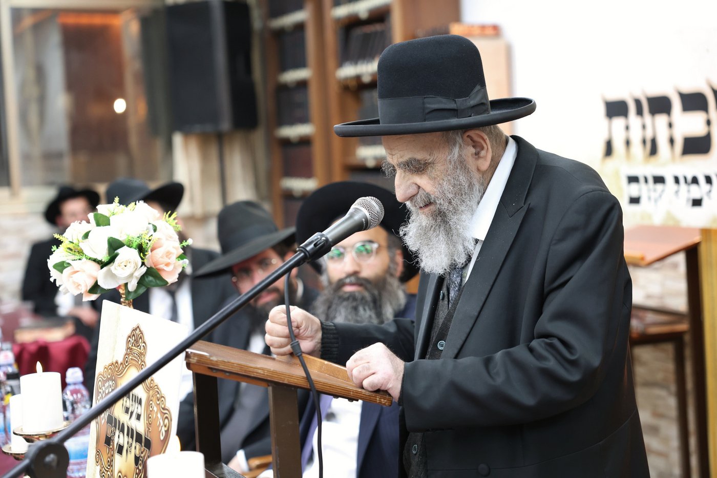 הגר"מ צדקה בישיבת תורת אברהם