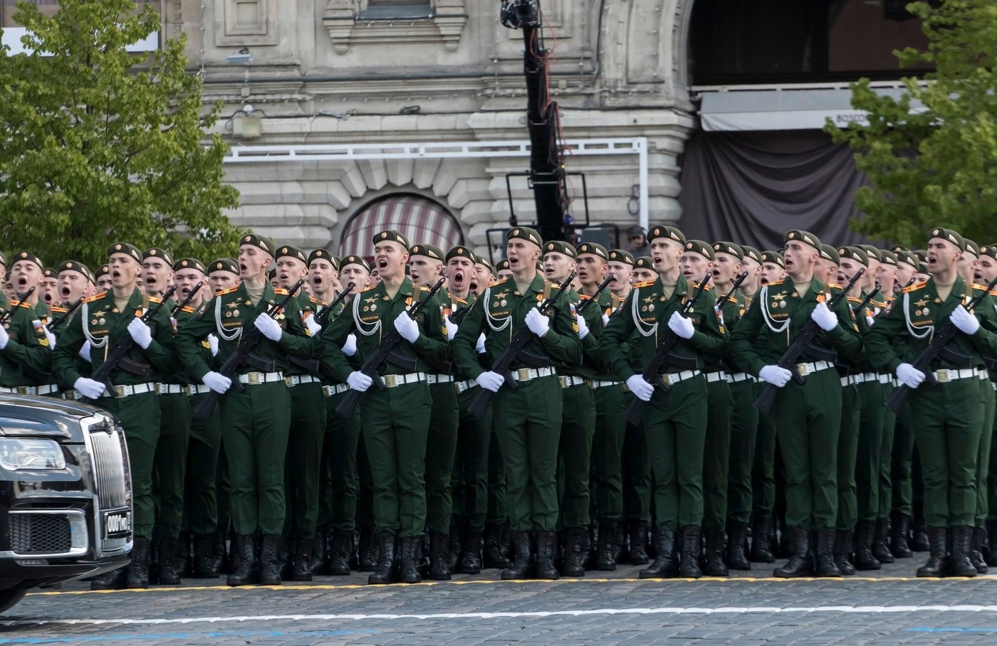 מצעד צבאי ברוסיה
