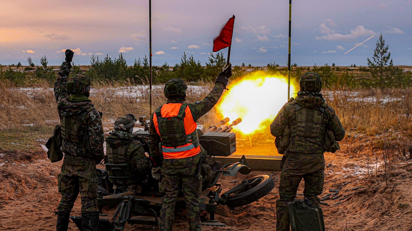 לוחמים פינים בפעילות מבצעית נגד מטוסים