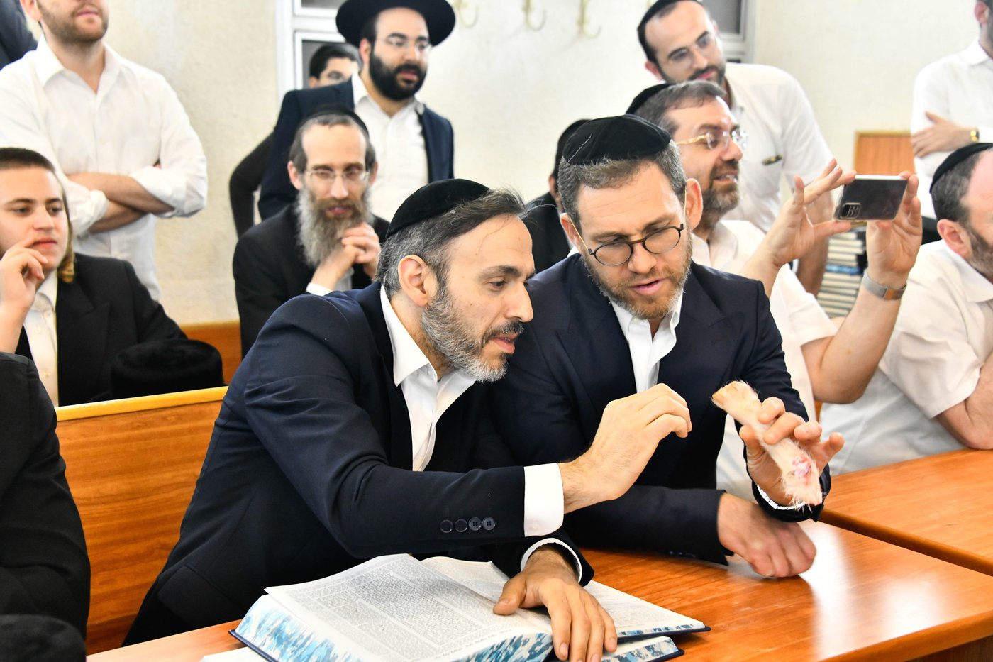 מעמד שחיטת גדי בבני ברק