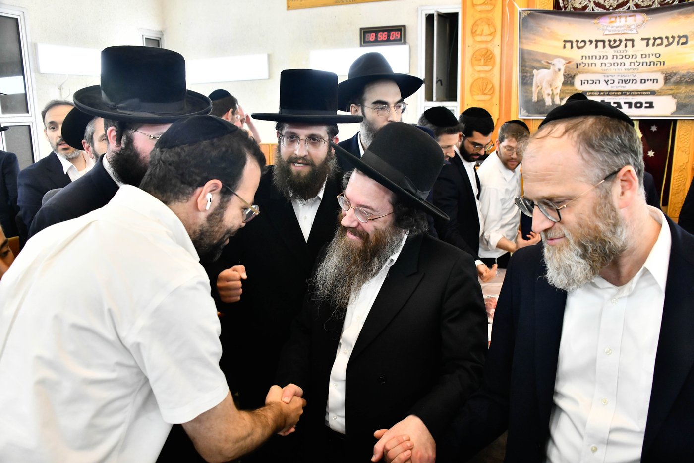 מעמד שחיטת גדי בבני ברק