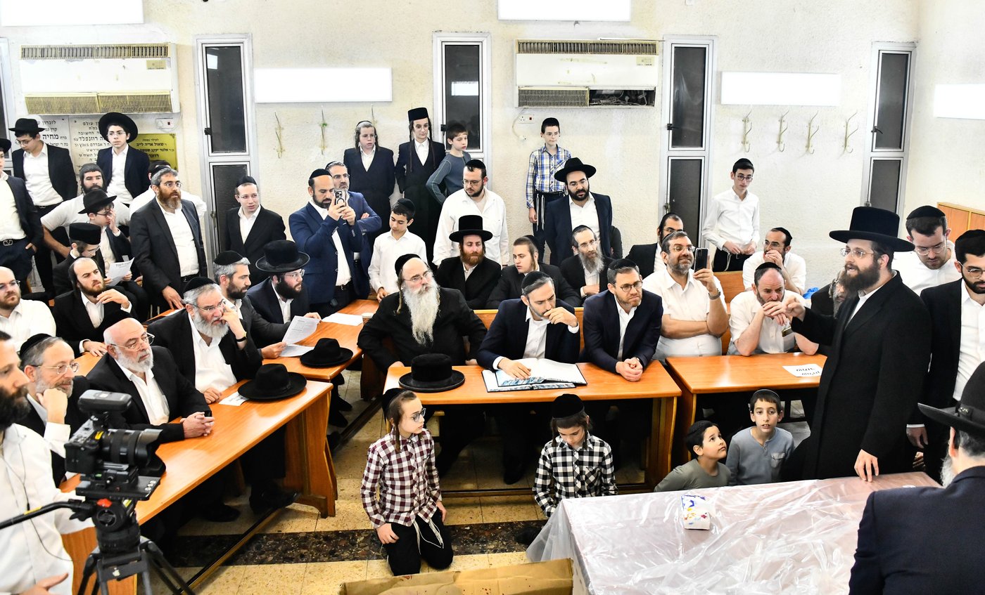 מעמד שחיטת גדי בבני ברק