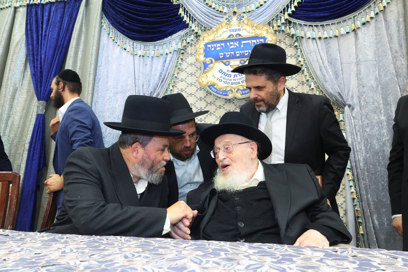 הנחת אבן הפינה לזכרו של הרב לרר ז"ל