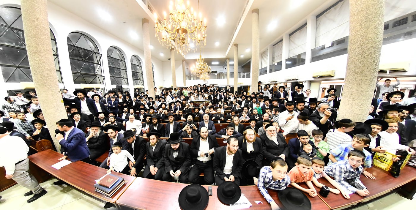 הנחת אבן הפינה לזכרו של הרב לרר ז"ל