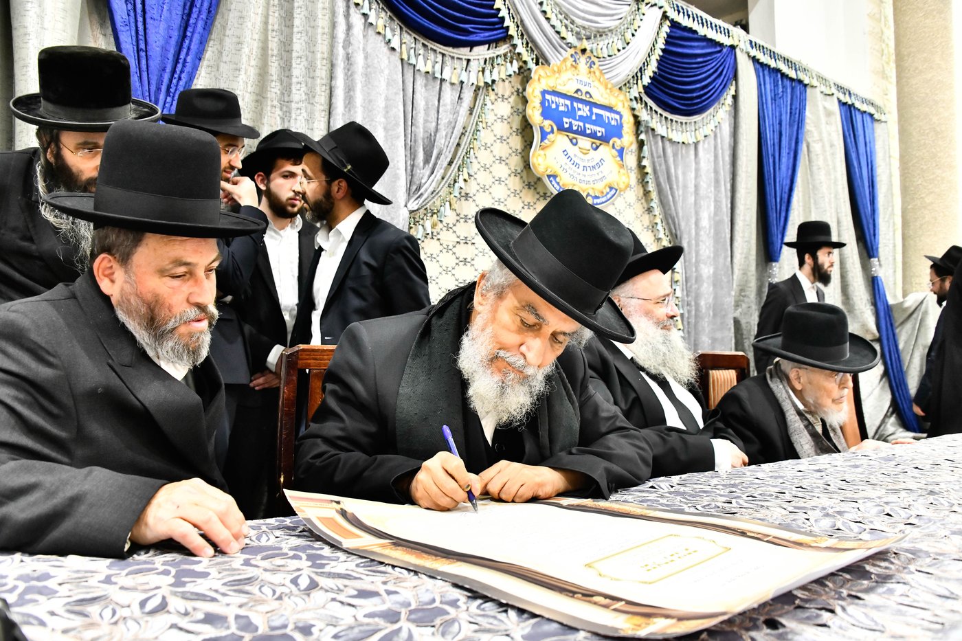 הנחת אבן הפינה לזכרו של הרב לרר ז"ל