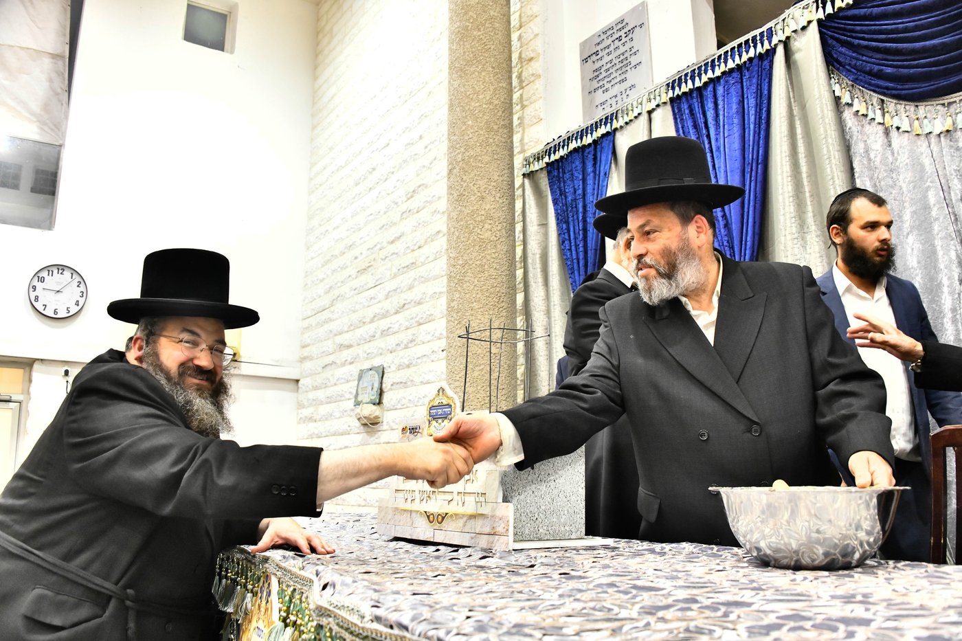 הנחת אבן הפינה לזכרו של הרב לרר ז"ל