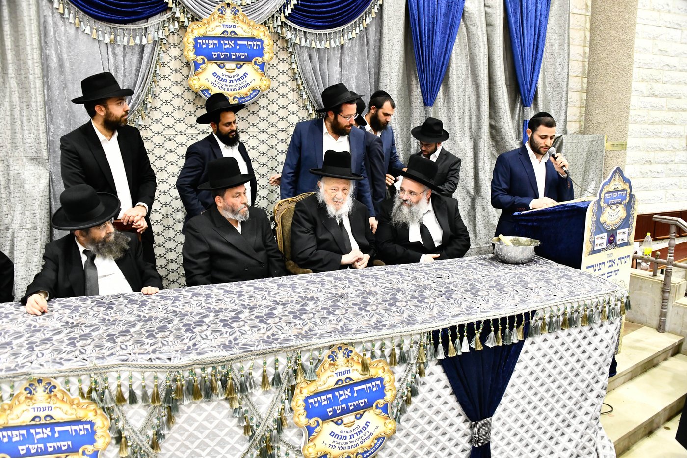 הנחת אבן הפינה לזכרו של הרב לרר ז"ל