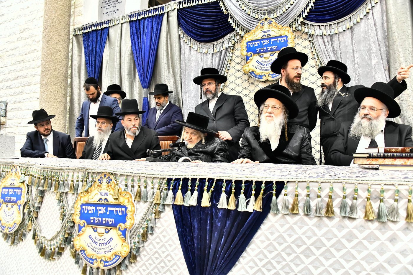 הנחת אבן הפינה לזכרו של הרב לרר ז"ל