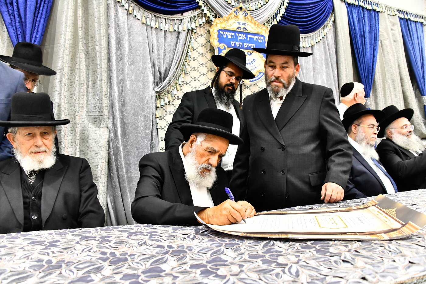הנחת אבן הפינה לזכרו של הרב לרר ז"ל