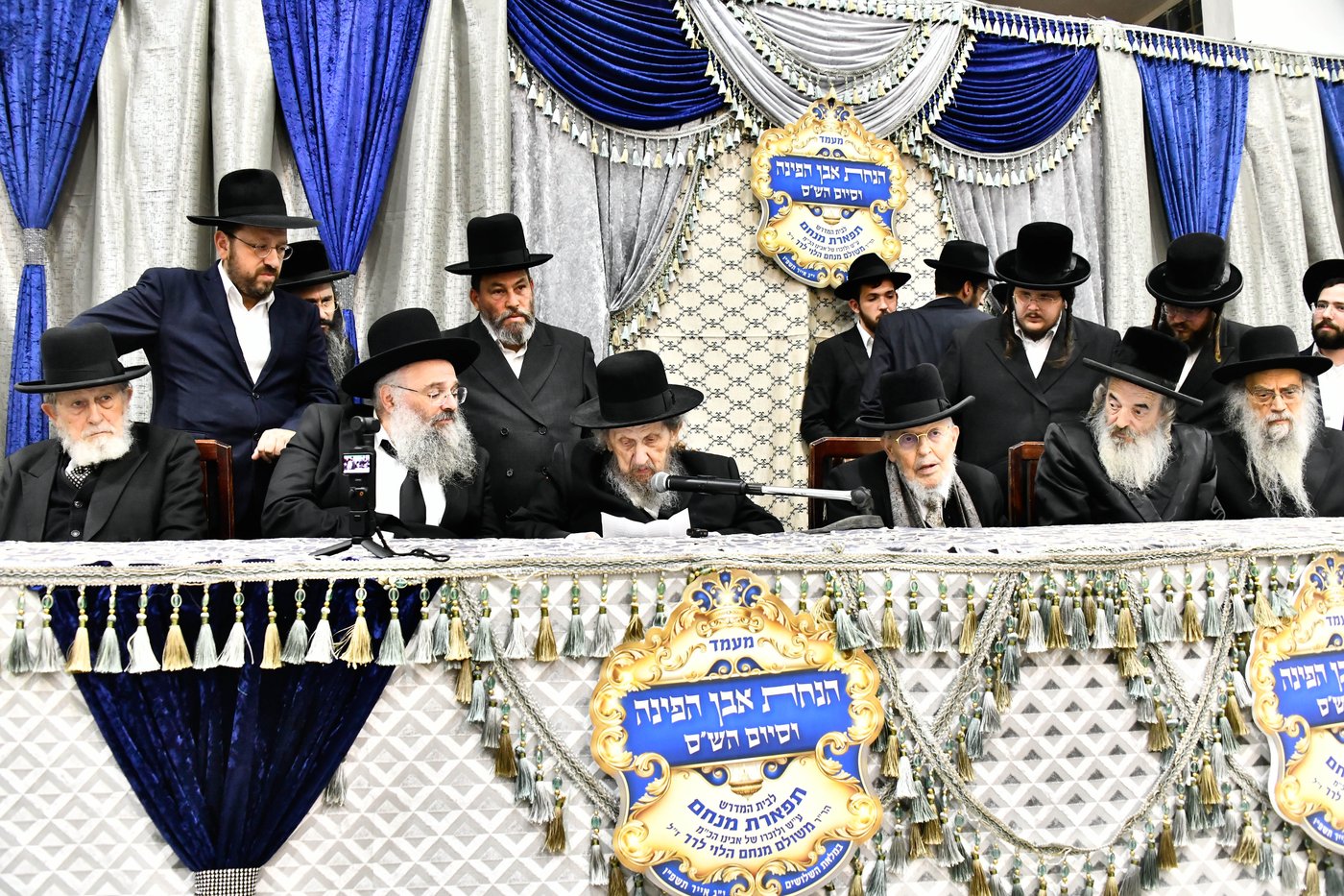 הנחת אבן הפינה לזכרו של הרב לרר ז"ל
