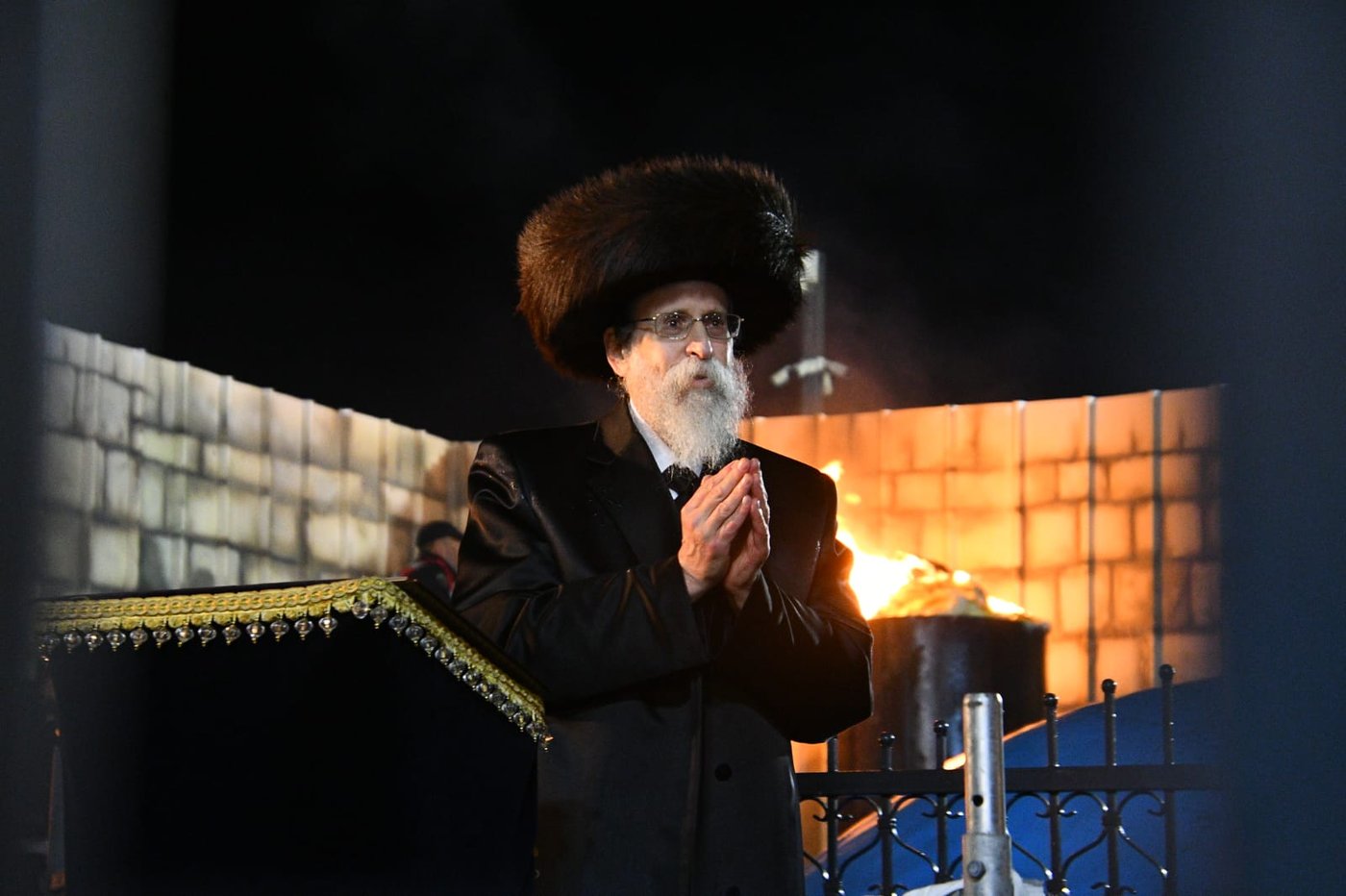 מעמד ההדלקה בבאיאן
