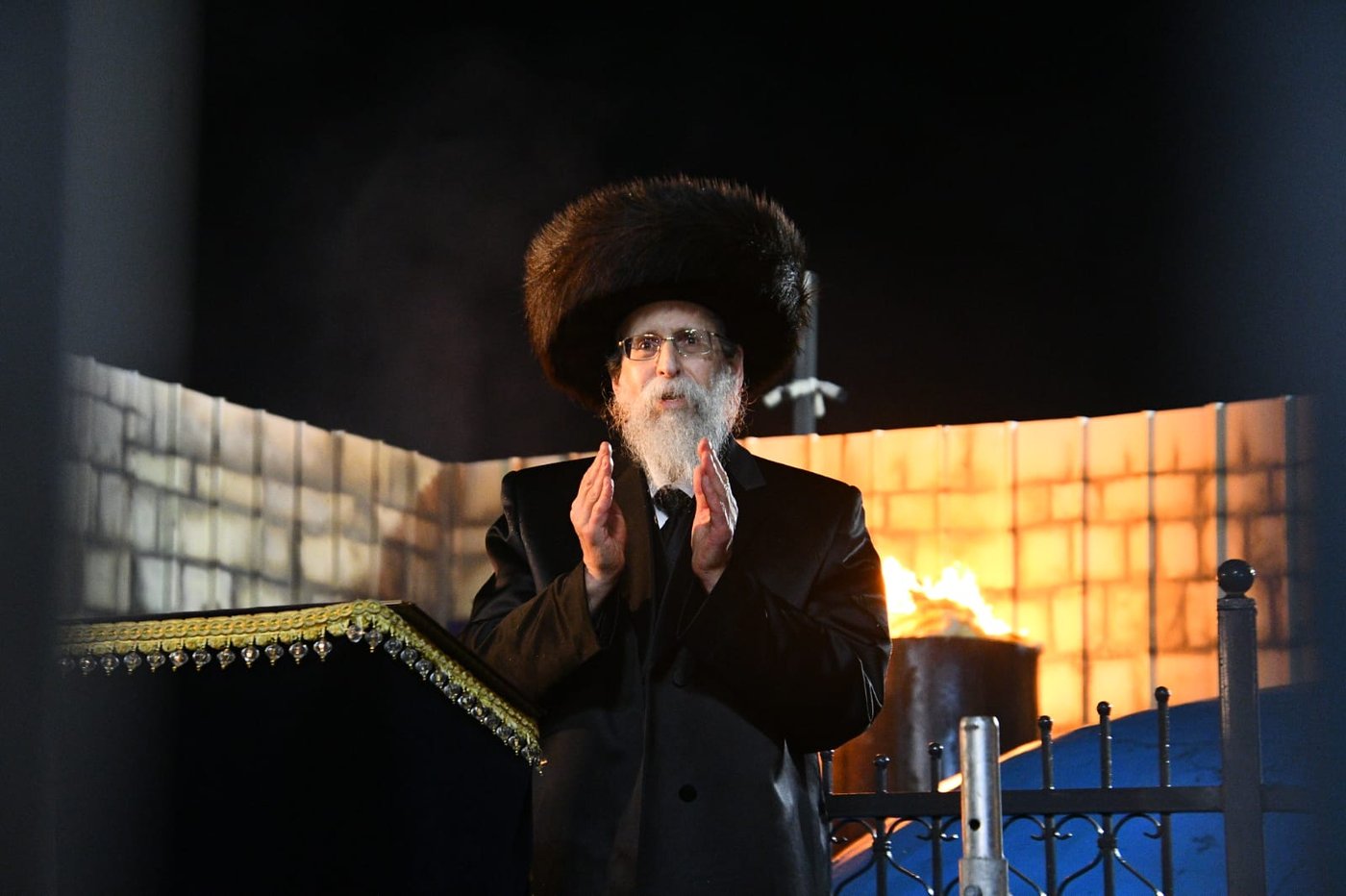 מעמד ההדלקה בבאיאן