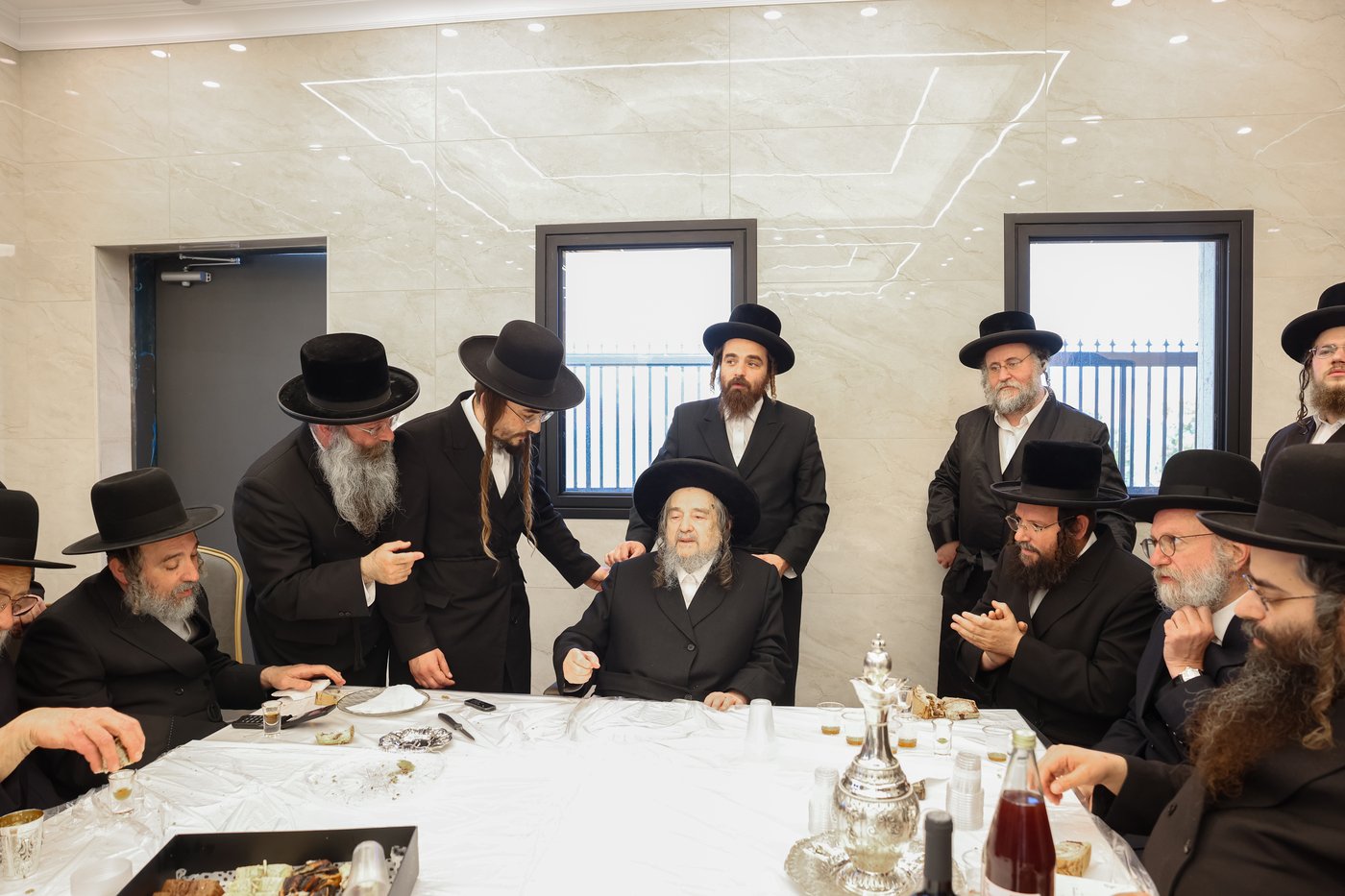 הגרי"מ שכטר בצפון