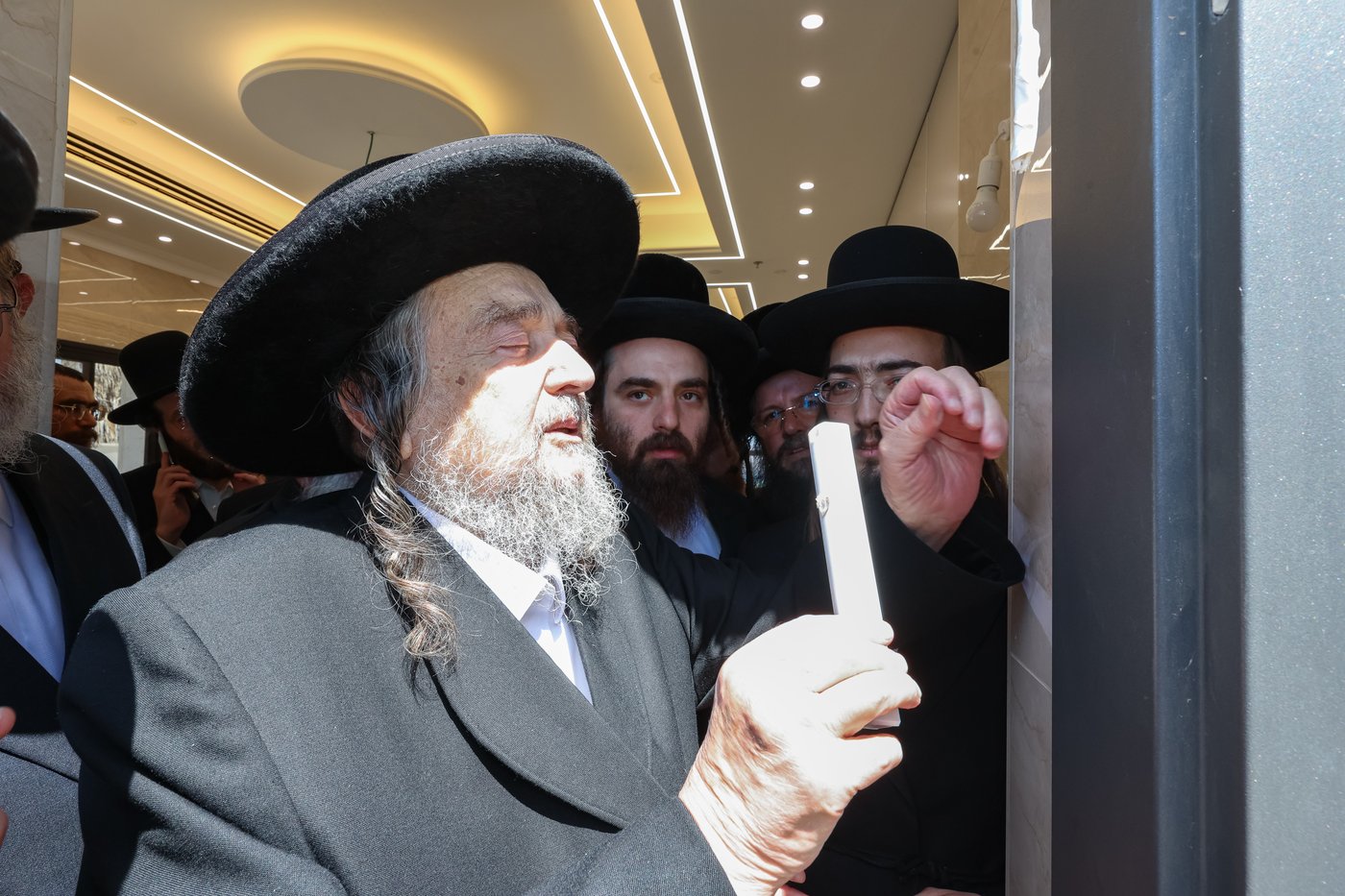 הגרי"מ שכטר בצפון