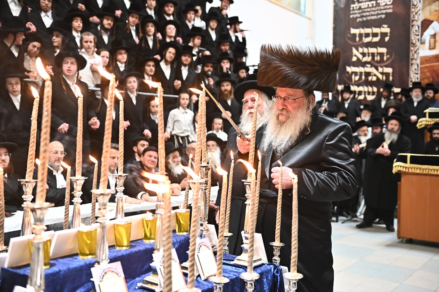 ל"ג בעומר בחצה"ק נדבורנה