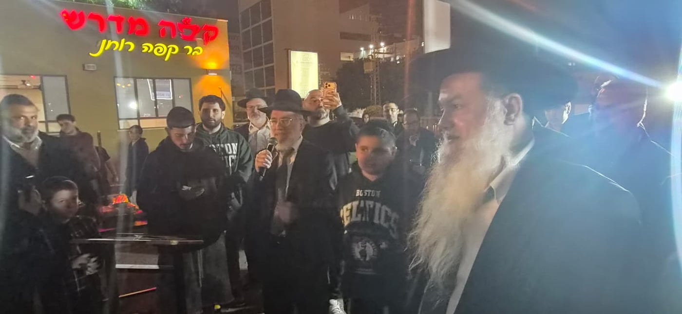 מעמדי ההדלקה של הרב יגאל כהן לכבוד רשב"י