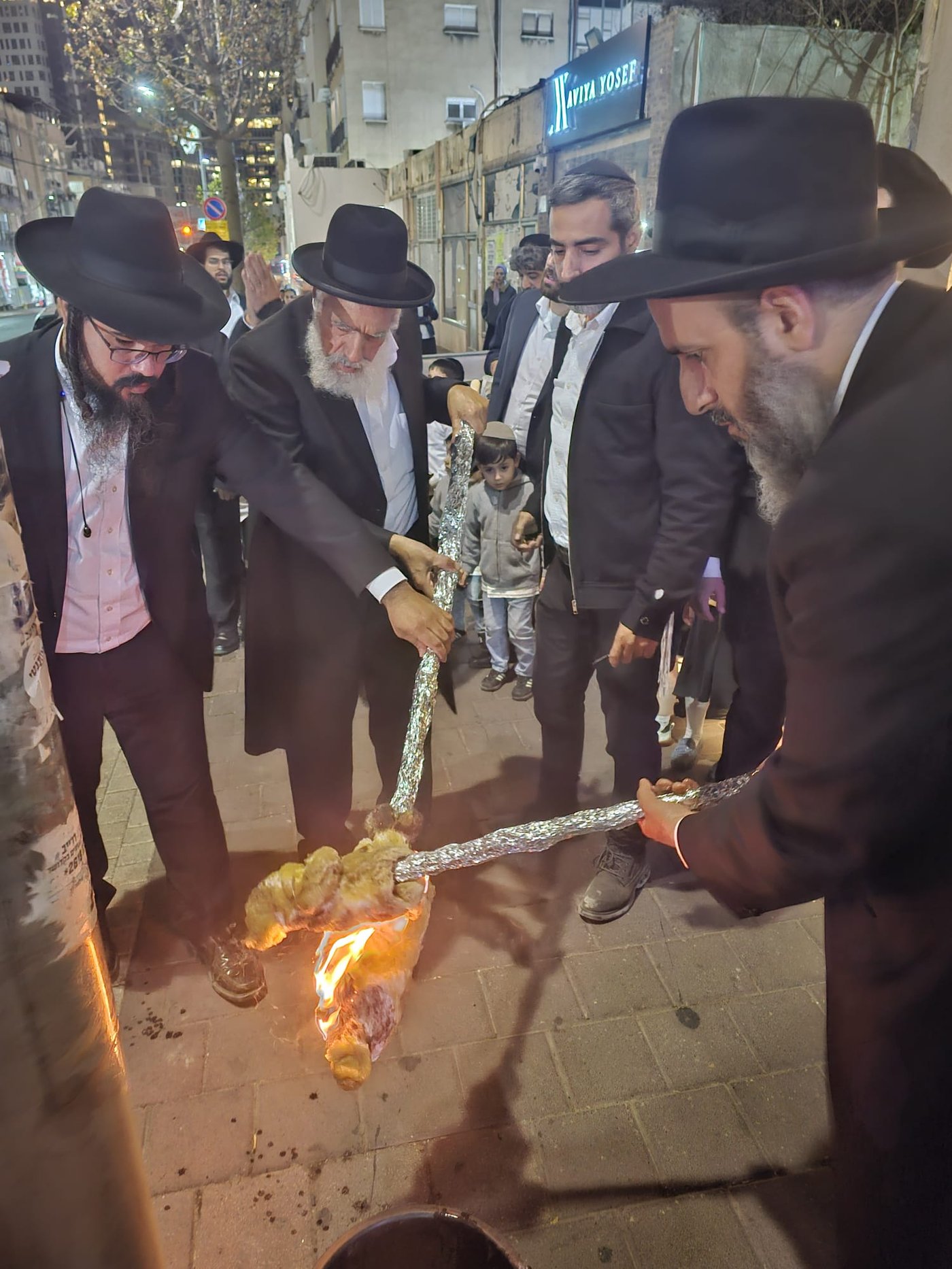 מעמד ההדלקה בקהילת תפארת בנימין 