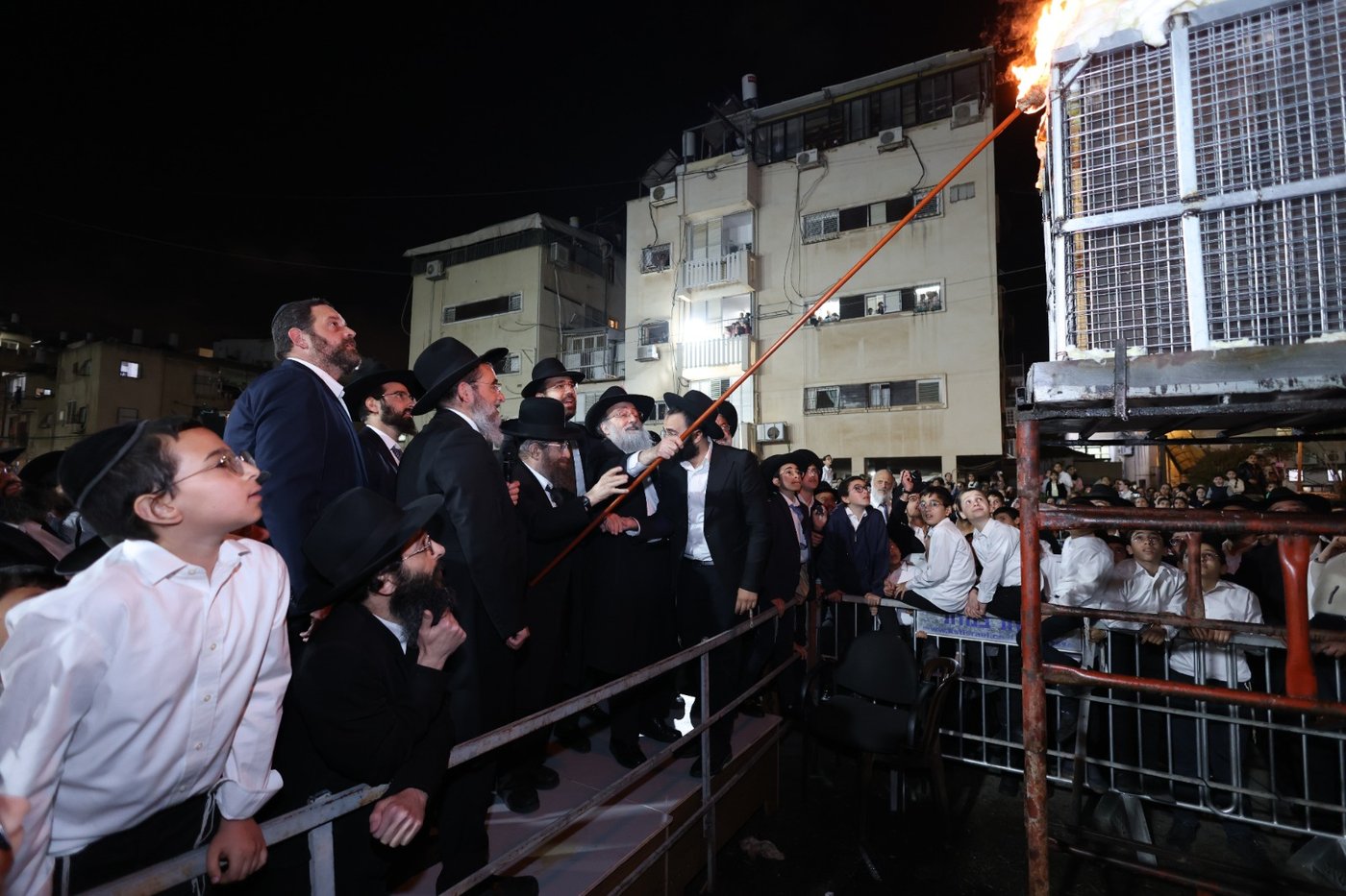 מעמד ההדלקה בשתילי זיתים