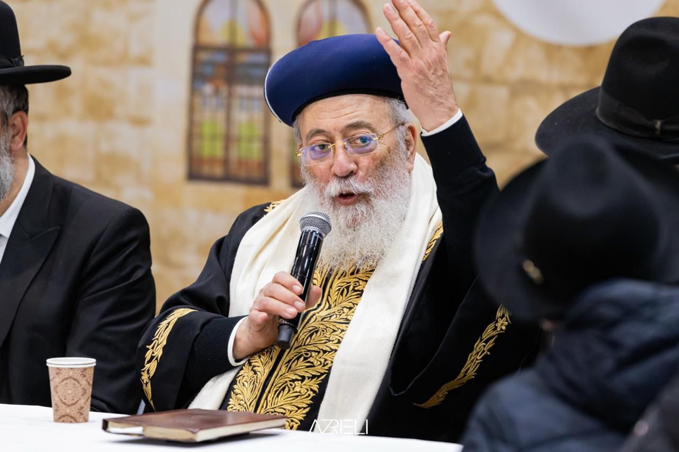 הגרש"מ עמאר בהדלקה ל"ג בעומר
