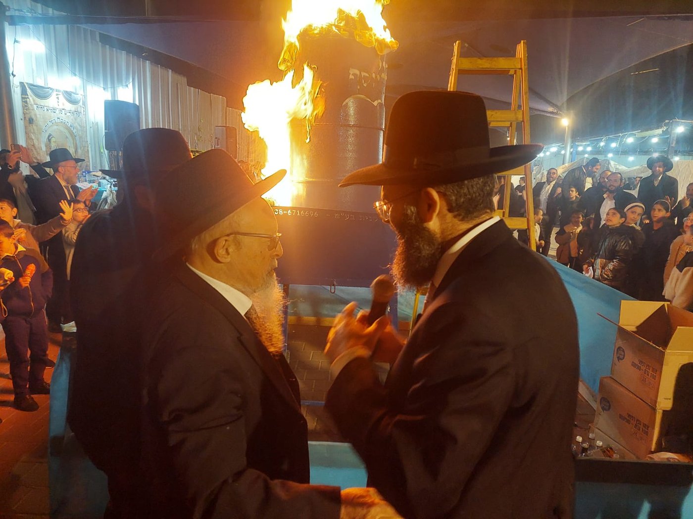 מעמד ההדלקה בת"ת "חזון מאיר ובית ישראל"