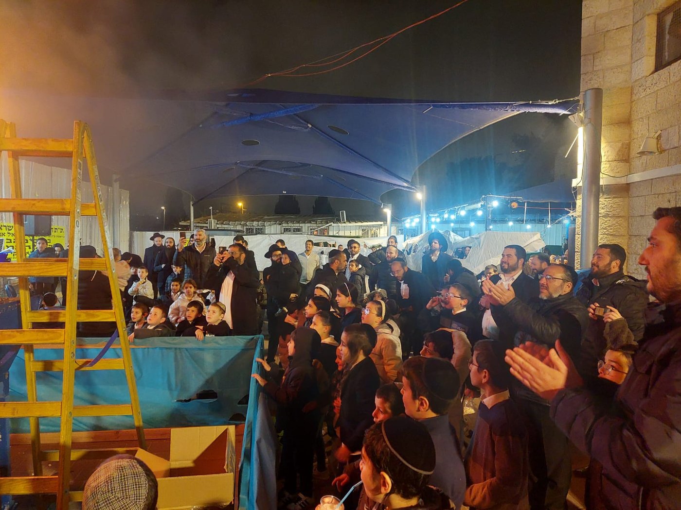 מעמד ההדלקה בת"ת "חזון מאיר ובית ישראל"