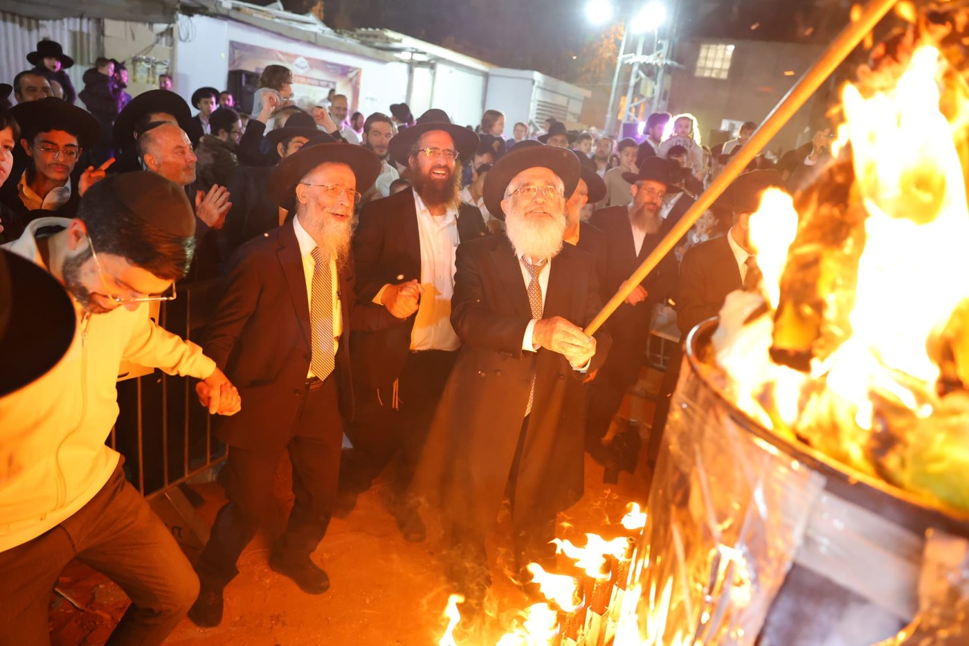 מעמד ההדלקה בשיכון ג'