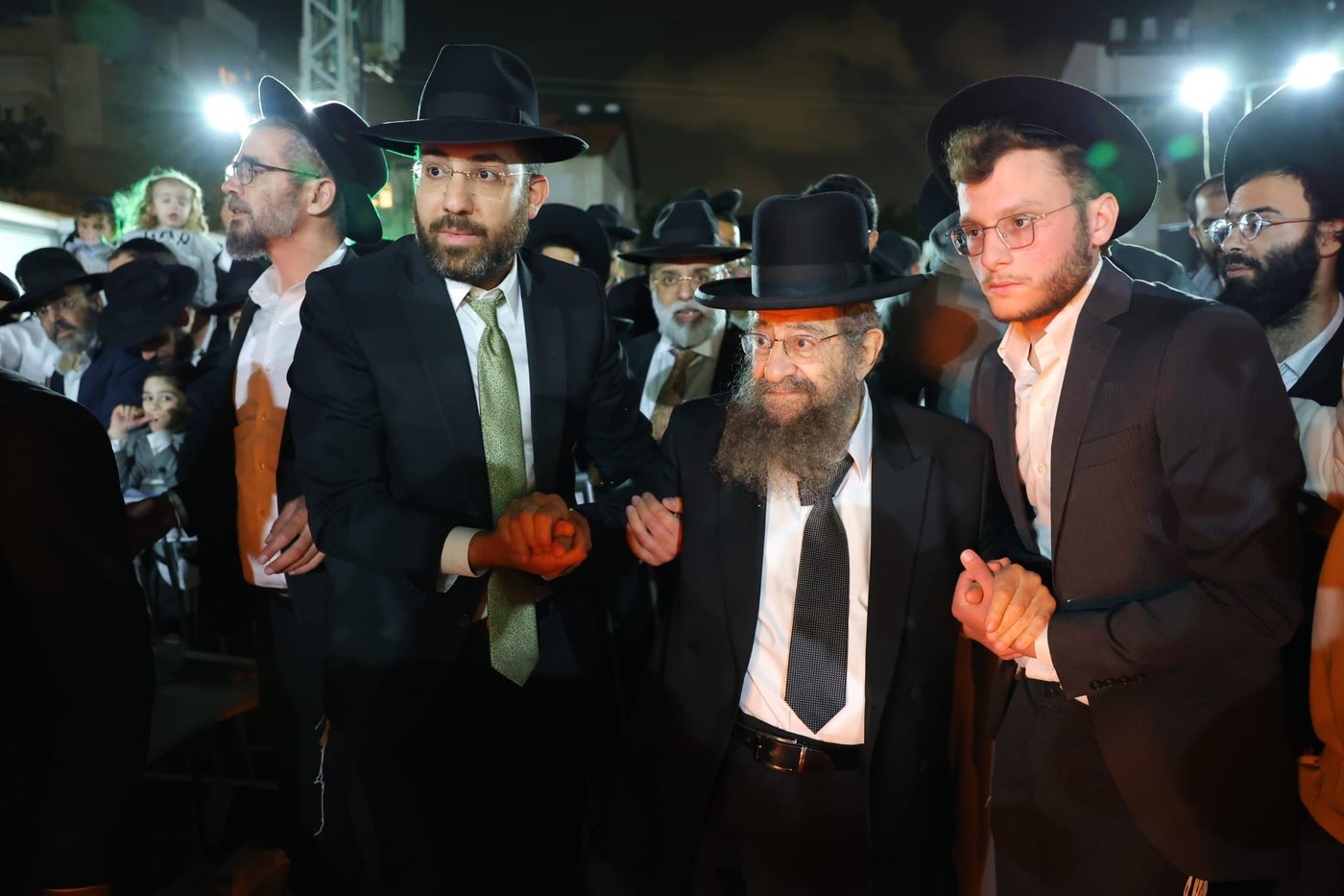מעמד ההדלקה בשיכון ג'