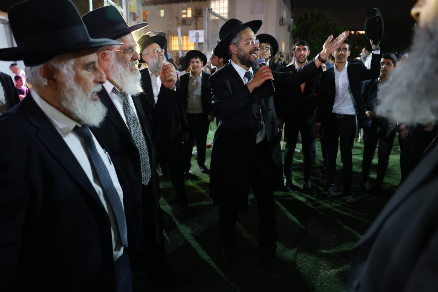 מעמד ההדלקה בשיכון ג'