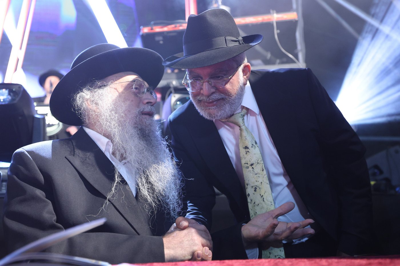 מעמד ההדלקה בבני ברק
