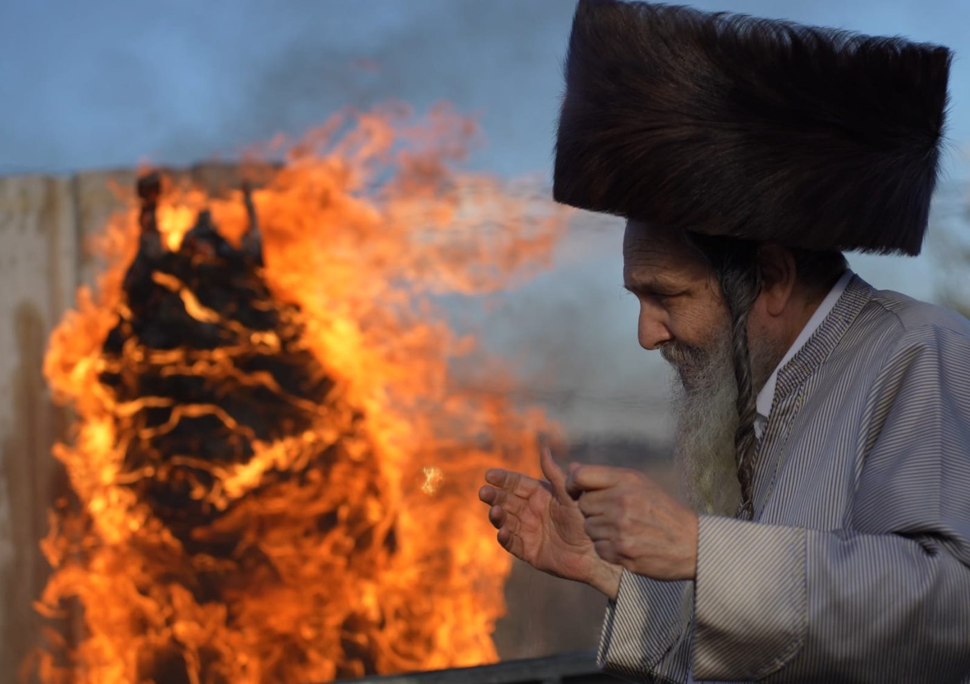 הגר"ש ארוש בהדלקה ל"ג בעומר
