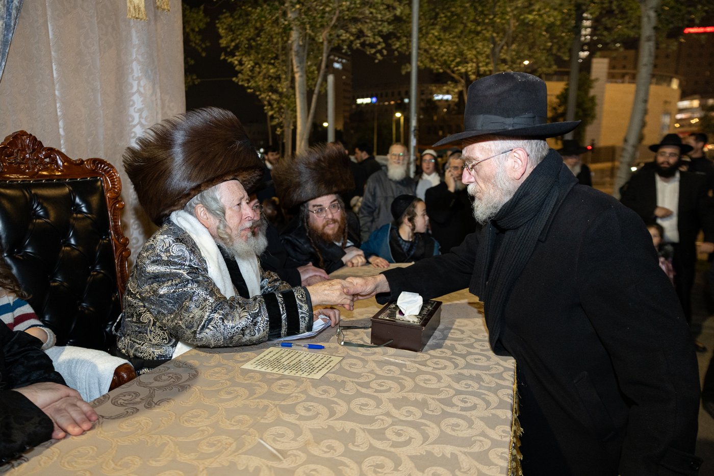 ל"ג בעומר בחצה"ק סטרופקוב