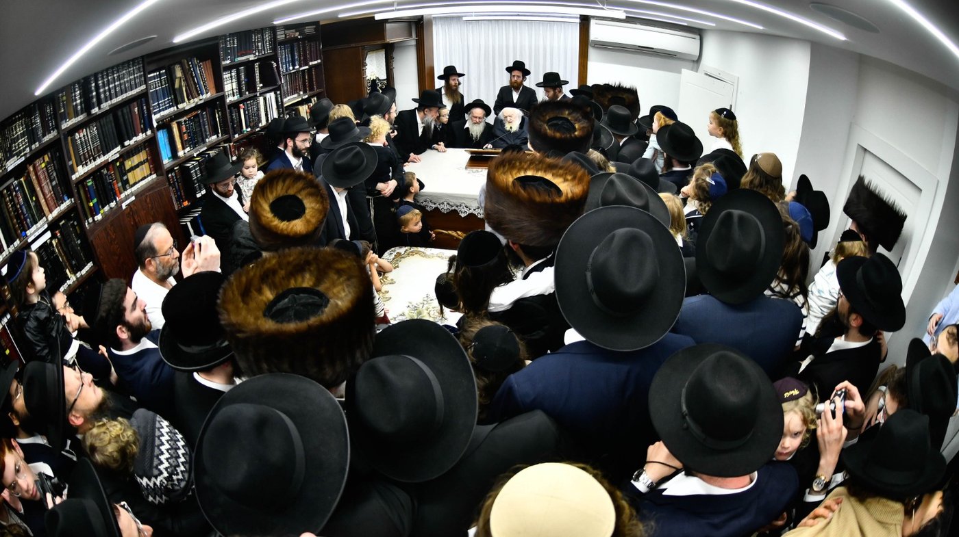 ל"ג בעומר אצל הגר"מ שטרנבוך