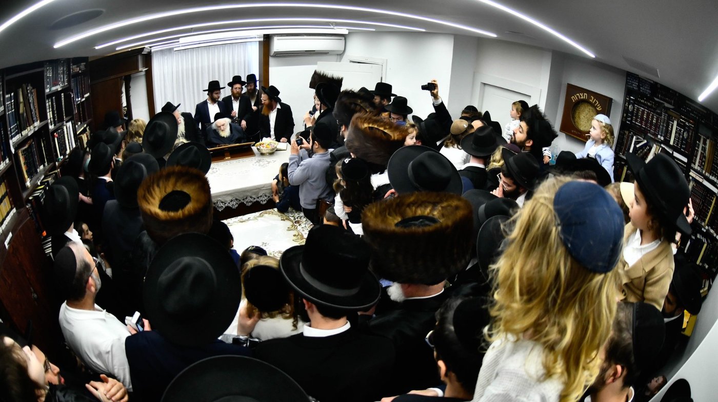 ל"ג בעומר אצל הגר"מ שטרנבוך