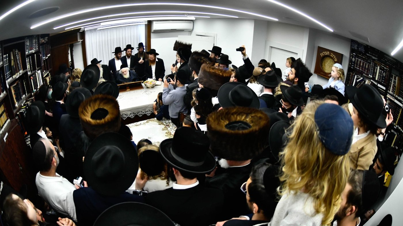 ל"ג בעומר אצל הגר"מ שטרנבוך