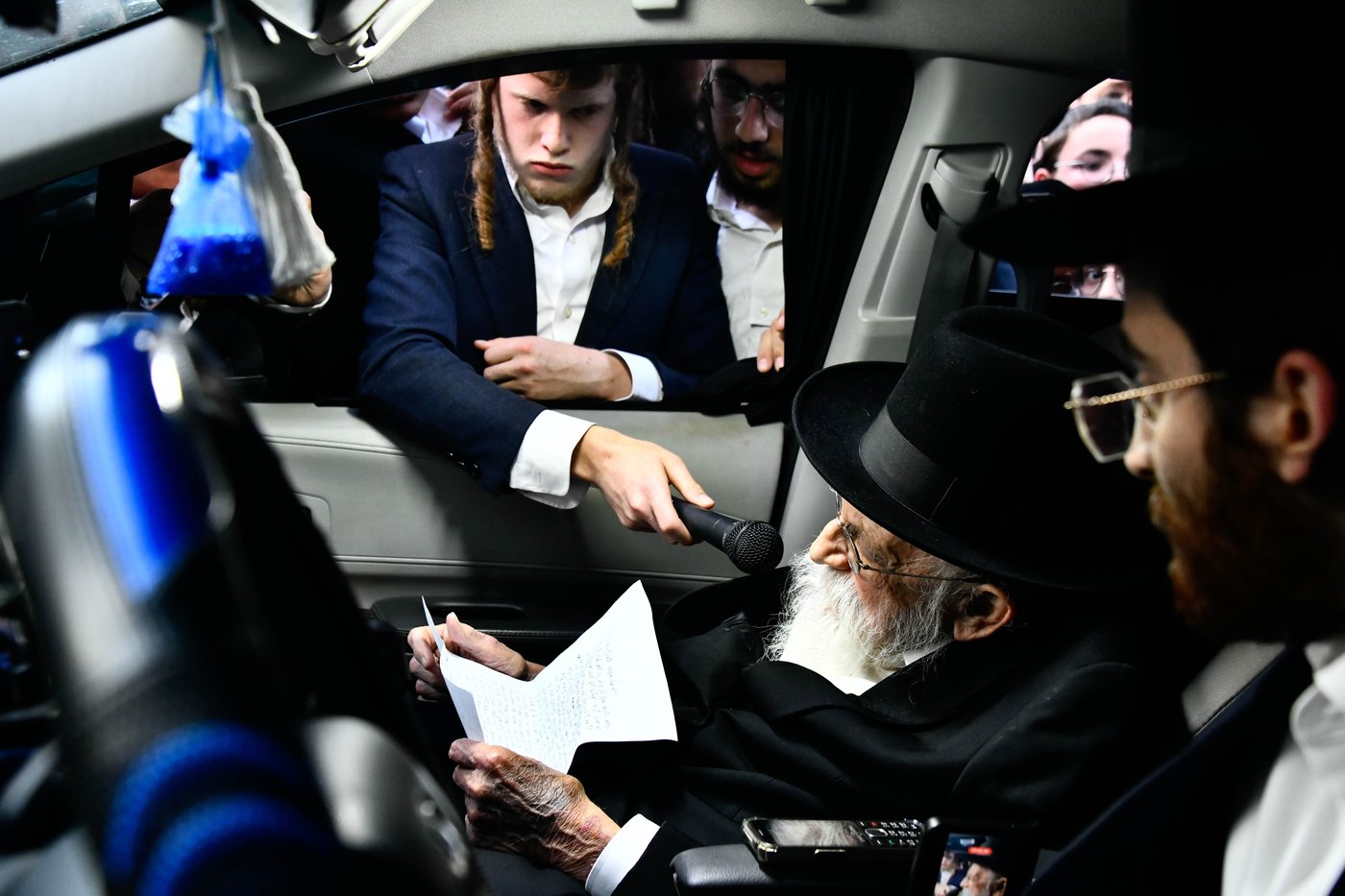 מסע הלוויית הגאון רבי דוד שמידל זצ"ל 